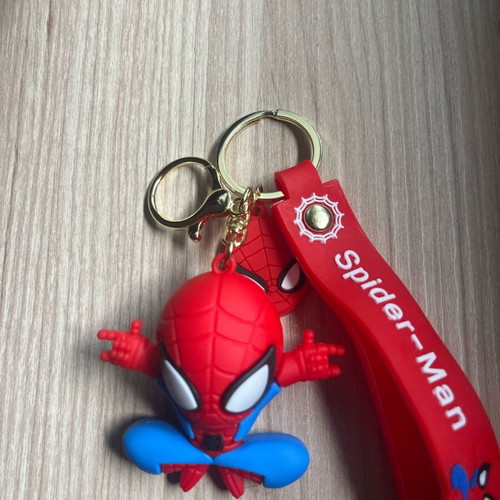 Spider-Man keychain new, red