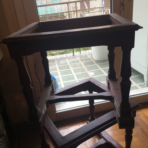 Coffee tables set of 3 used with high-quality marble tops