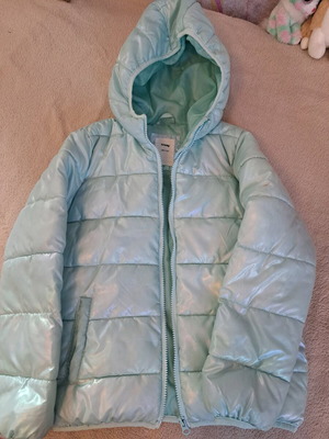 Sinsay blue jacket used for girls 8-9 years, sizes 140-146 cm