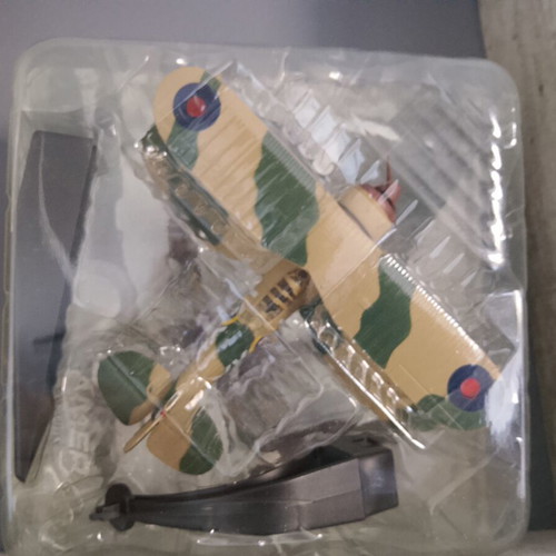 Amercom Aviation Gloster Gladiator Mk1 μεταλλικό μοντέλο 1:72 καινούργιο