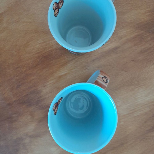 Vicko coffee mugs set of 2 new