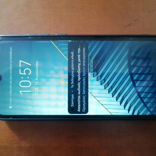 Huawei Psmart 19 used phone with case, chip needs repair