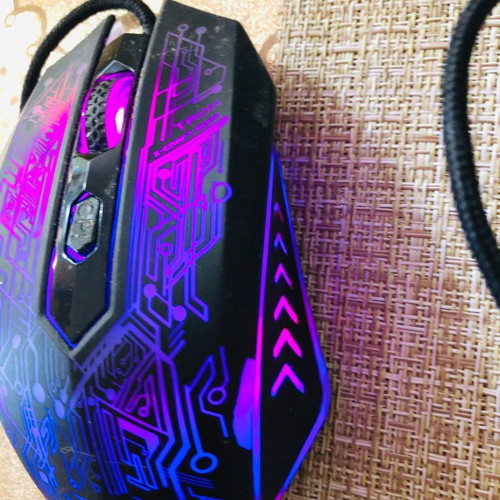 Alcatroz X-Craft Pro Tron 5000 used optical gaming mouse