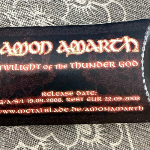 Manowar Earplugs and Amon Amarth Promo Box collectible set, new