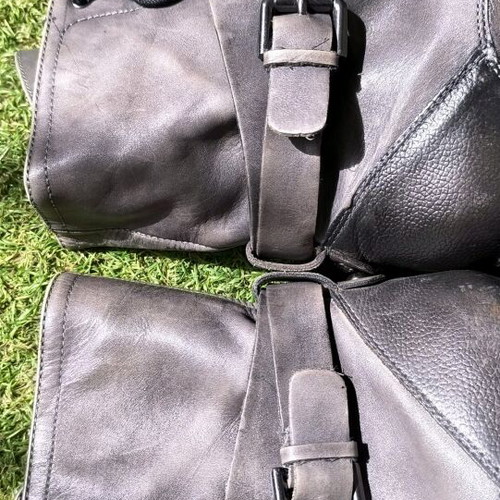 Salamander leather ankle boots like new, gray, size 39