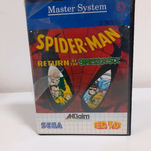 Spider-Man Return of the Sinister Six Master System new