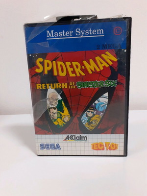 Spider-Man Return of the Sinister Six Master System new