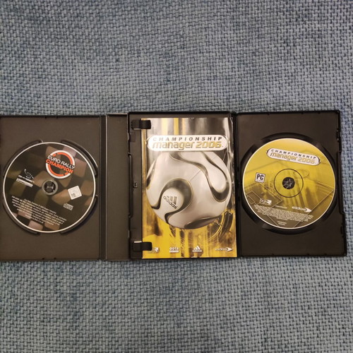 Championship Manager 2006 and Euro Rally Champion PC games