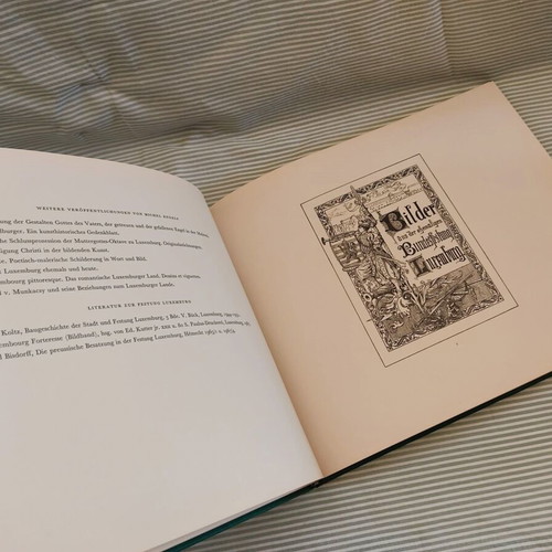 Antique Dessins Pittoresques De Luxembourg 1969 used album