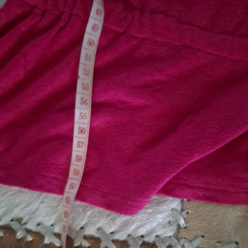 Ralph Lauren blouse like new, dark pink linen and viscose, size XL