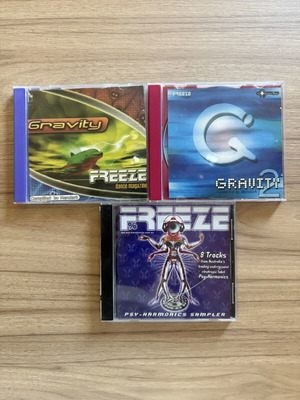 Psytrance Goa CDs like new, rare underground compilations