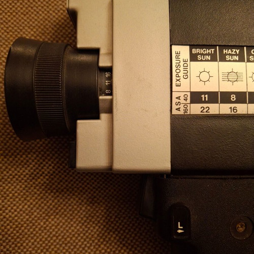 Bencini Zoom Super 8 used portable film camera