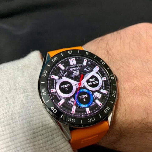Tag Heuer Connected E3 45mm smartwatch like new, silver