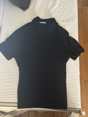 Polo shirt Zara XL black like new