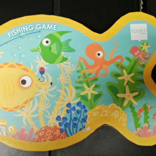 Fishing Game Magnetic by Scratch used, educational retro toy