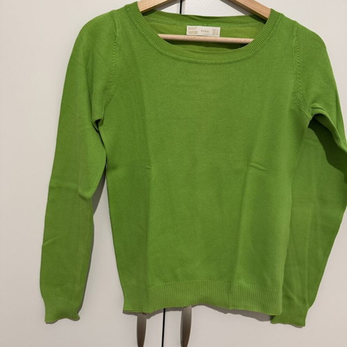 Zara sweater size M used, green