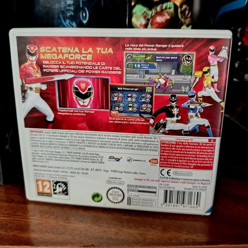 Power Rangers Megaforce Nintendo 3DS like new