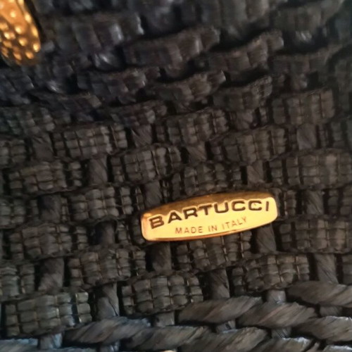Bartoucci blue handbag like new
