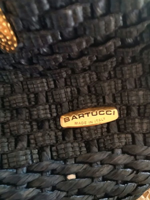 Bartoucci blue handbag like new