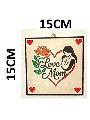 Wooden frame handmade for Mother's Day 15x15cm new