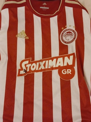 Olympiacos authentic jersey like new