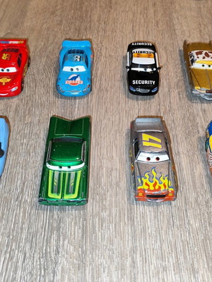 Disney Pixar Cars αυτοκινητάκια μεταχειρισμένα, σετ 8 τεμαχίων