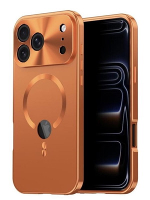 Θήκη iPhone 17 Pro Max Full Cover Cosmic Orange καινούργια με privacy glass