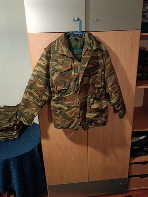 Greek camouflage jacket like new, size M