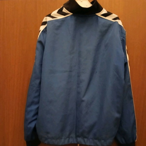 Hummel waterproof sports jacket for boy 8 years like new blue 128 cm