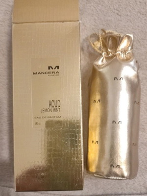 Oud Lemon Mint Eau de Parfum 80ml like new, authentic