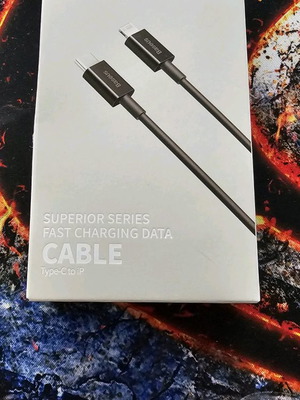Baseus Superior USB-C to Lightning Cable 20W used, black 2m (CATLYS-C01)