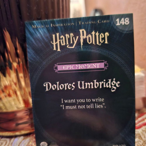 Harry Potter card new collectible Epic Moment Warner Bros