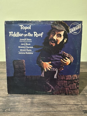 Topol Fiddler On The Roof vinyl used, 1975 UK edition