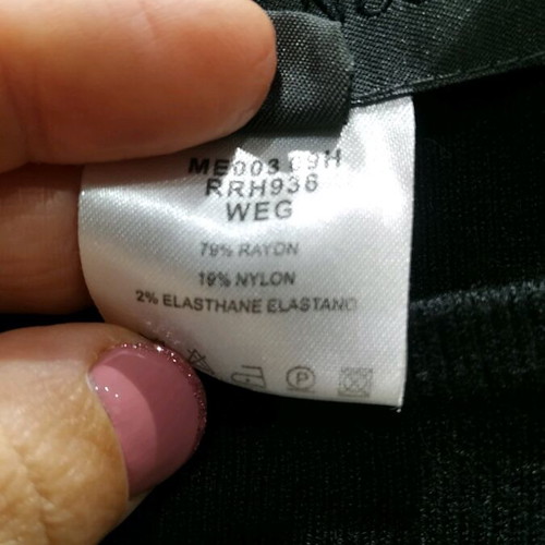 Renato Nicci black dress like new, knitted winter size 38