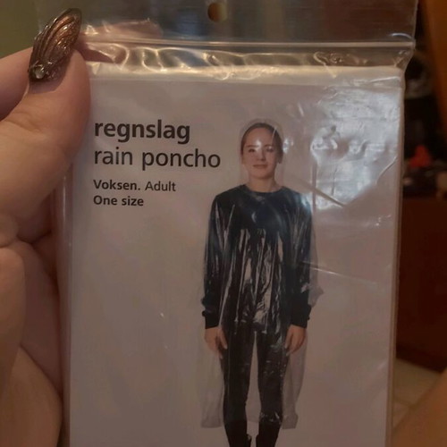 Rain Poncho new, one size