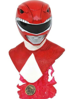 Προτομή Power Rangers Red Ranger συλλεκτική, καινούργια