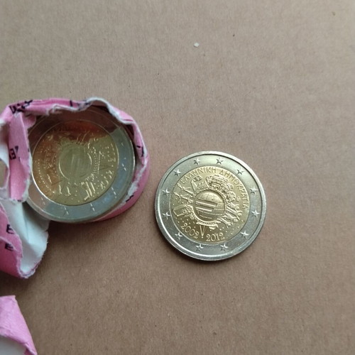 2 Euro 2012 Greece commemorative coin new from roll