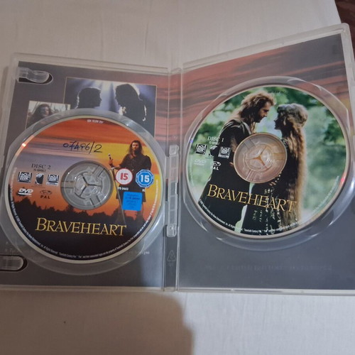 Braveheart DVD double with Greek subtitles used