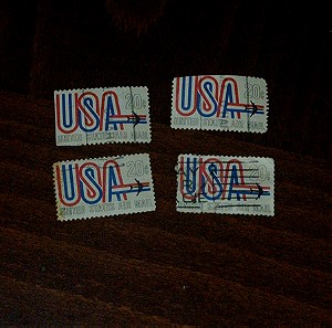 (σετ 4) Γραμματόσημα ΗΠΑ