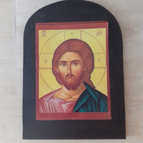 Wooden religious icon new, handmade, 39×28 cm