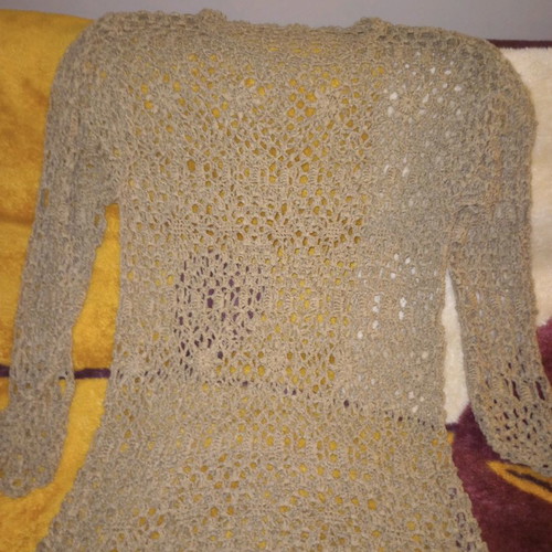 Dixti blouse new, beige, size M