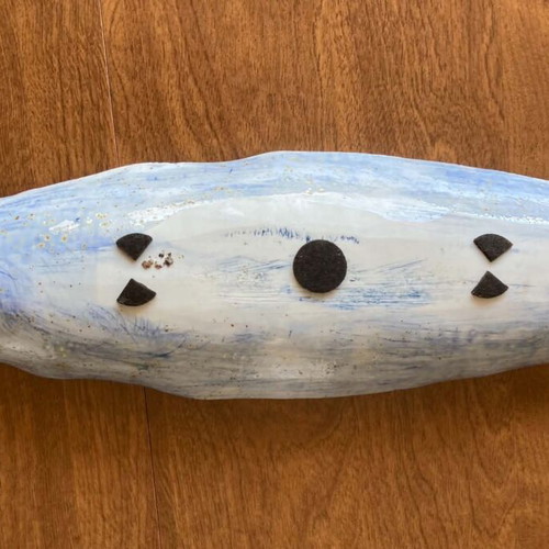 Decorative ceramic, 40 cm length