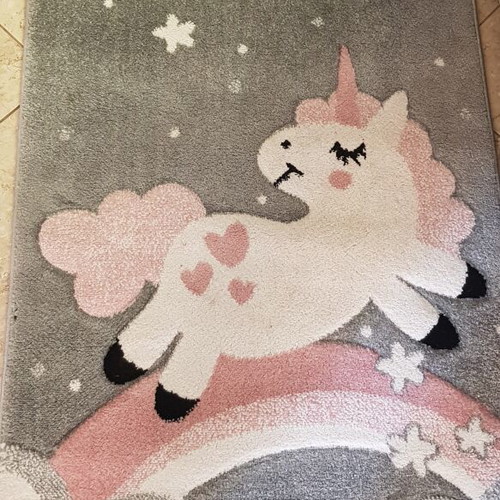 Unicorn rug Bonita like new, 150×80 cm for girls