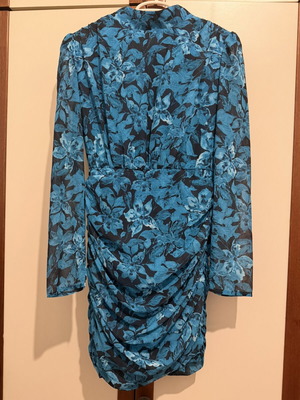 Mind Matter mini dress σαν καινούργιο, μαύρο και τιρκουάζ, μέγεθος S