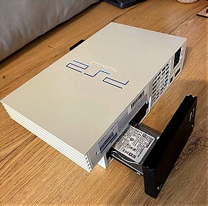 PlayStation 2 Japan Pearl white SSHD 1tb.