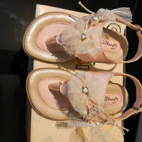 Baby anatomical sandals used, pink, size 20 Gorgino