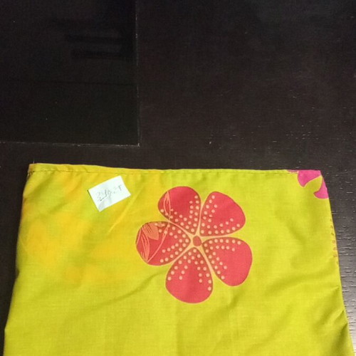 Handmade bag lining new, size 34x29, green and turquoise