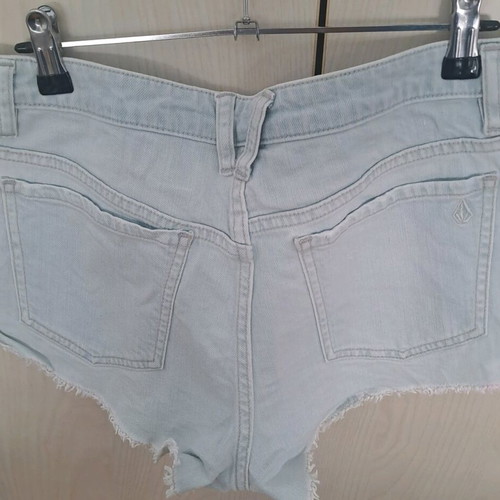 Volcom Women's Denim Shorts Like New with Front Rips