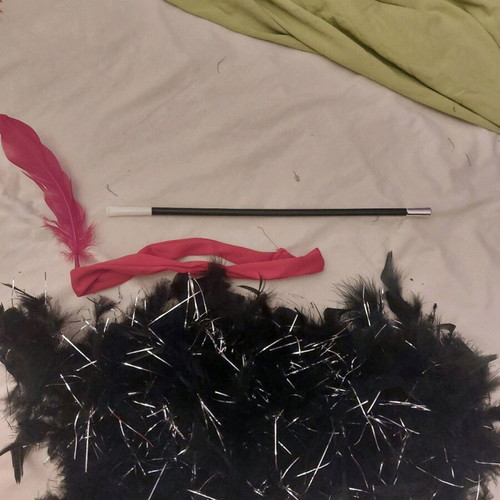 Charleston costume with accessories for child 10-12 years like new