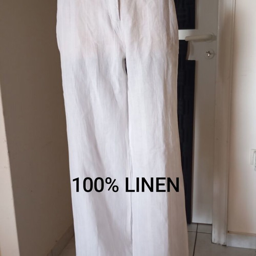 Rebecca Blu linen women's pants size S